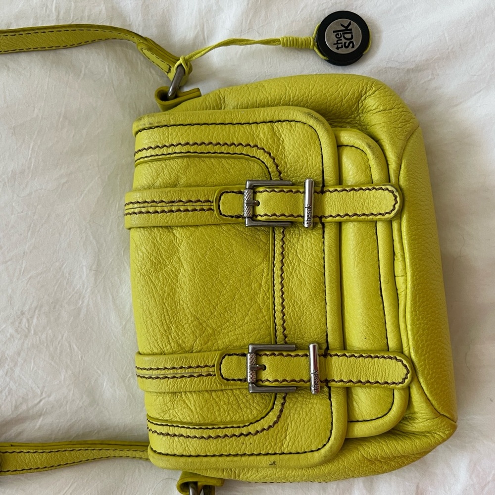 The Sak Yellow Crossbody Bag with Adjustable Strap - Picture 3 of 5